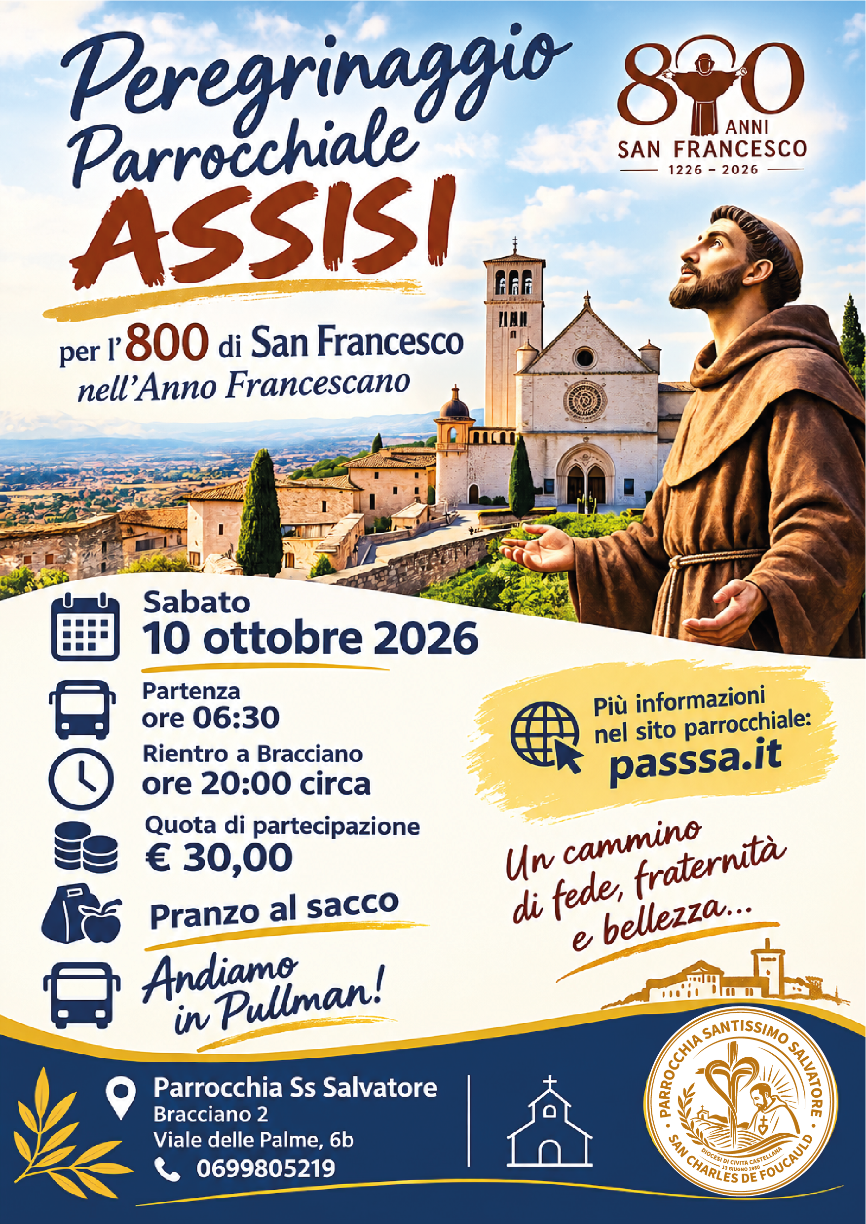 Pellegrinaggio Parrocchiale ad Assisi